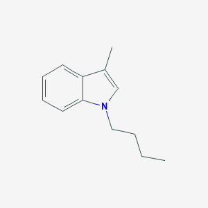 molecular formula C13H17N B157587 1-Butyl-3-methylindole CAS No. 1914-00-7