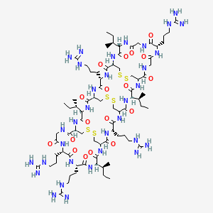  B1575973 Cyclic-(GICRCICGRRICRCICGR) 