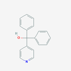 molecular formula C18H15NO B157606 α-(4-吡啶基)苯甲醇 CAS No. 1620-30-0