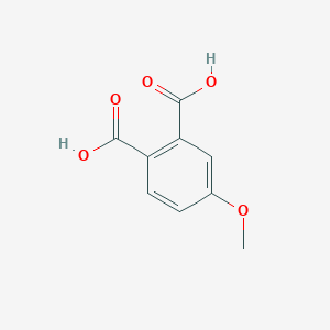 molecular formula C9H8O5 B157615 4-甲氧基邻苯二甲酸 CAS No. 1885-13-8
