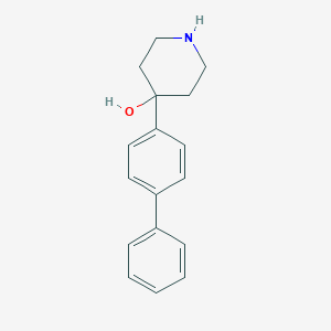 molecular formula C17H19NO B157631 4-[1,1'-联苯]-4-基-4-哌啶醇 CAS No. 137884-47-0