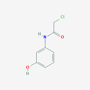 molecular formula C8H8ClNO2 B157649 2-氯-N-(3-羟基苯基)乙酰胺 CAS No. 10147-69-0