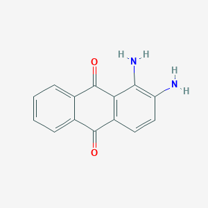 molecular formula C14H10N2O2 B157652 1,2-二氨基蒽醌 CAS No. 1758-68-5