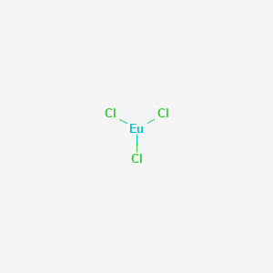 molecular formula EuCl3<br>Cl3Eu B157653 氯化铕 (EuCl3) CAS No. 10025-76-0