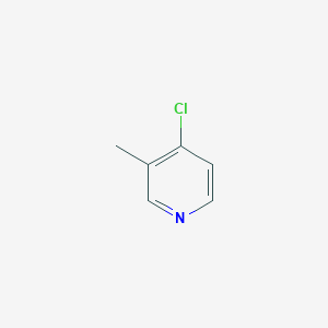 molecular formula C6H6ClN B157665 4-Chloro-3-methylpyridine CAS No. 1681-36-3