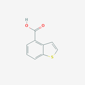 molecular formula C9H6O2S B157676 Benzo[b]thiophene-4-carboxylic acid CAS No. 10134-95-9