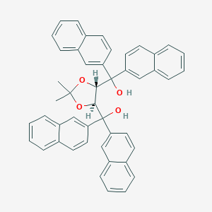 molecular formula C47H38O4 B157684 (+)-地诺 CAS No. 137365-16-3