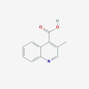 molecular formula C11H9NO2 B157690 3-甲基喹啉-4-羧酸 CAS No. 1873-51-4