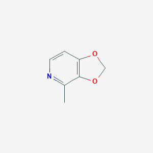 B157719 4-Methyl-[1,3]dioxolo[4,5-c]pyridine CAS No. 139645-21-9