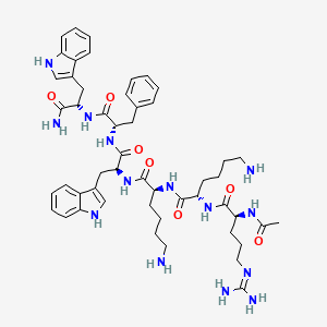  B1577192 Ac-Arg-Lys-Lys-Trp-Phe-Trp-NH2 