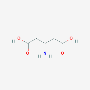 molecular formula C5H9NO4 B157727 3-氨基戊二酸 CAS No. 1948-48-7