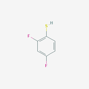 molecular formula C6H4F2S B157739 2,4-二氟苯硫醇 CAS No. 1996-44-7