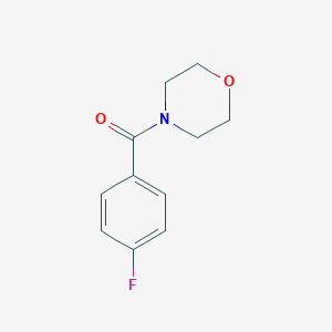 molecular formula C11H12FNO2 B157784 N-(4-氟苯甲酰)吗啉 CAS No. 1978-65-0