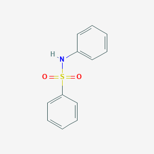 molecular formula C12H11NO2S B157791 苯磺酰苯胺 CAS No. 1678-25-7