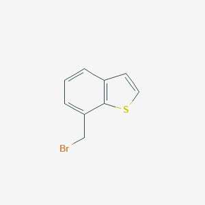 molecular formula C9H7BrS B157801 7-(溴甲基)苯并[b]噻吩 CAS No. 10133-24-1