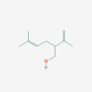 B157807 4-Hexen-1-ol, 5-methyl-2-(1-methylethenyl)- CAS No. 1845-51-8