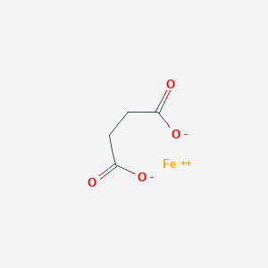 molecular formula C4H4FeO4 B157808 琥珀酸亚铁 CAS No. 10030-90-7