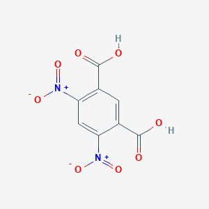 molecular formula C8H4N2O8 B157827 4,6-二硝基苯-1,3-二甲酸 CAS No. 1872-40-8