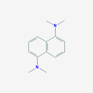 molecular formula C14H18N2 B157832 1,5-Naphthalenediamine, N1,N1,N5,N5-tetramethyl- CAS No. 10075-69-1