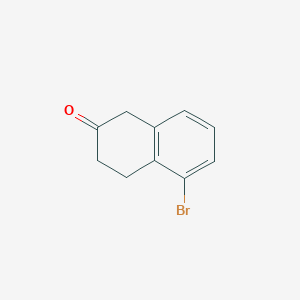 molecular formula C10H9BrO B157838 5-Bromo-2-tetralone CAS No. 132095-53-5