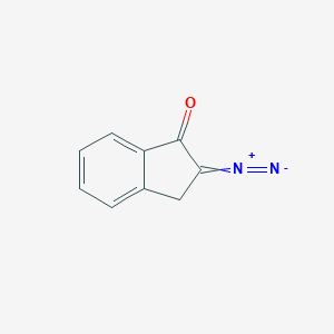 B157840 1-Indanone, 2-diazo- CAS No. 1775-23-1