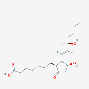 molecular formula C21H36O5 B157853 15-甲基-15S-前列腺素E1 CAS No. 35700-26-6