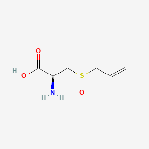 (2S)-2-Amino-3-prop-2-enylsulfinylpropanoic acid