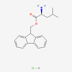 L-Leucine 9-fluorenylmethyl ester hydrochloride