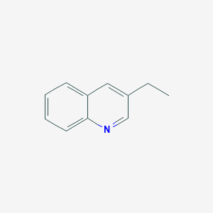 B157896 3-Ethylquinoline CAS No. 1873-54-7