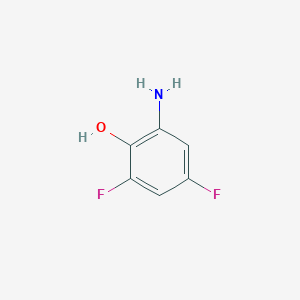 B157901 2-Amino-4,6-difluorophenol CAS No. 133788-83-7