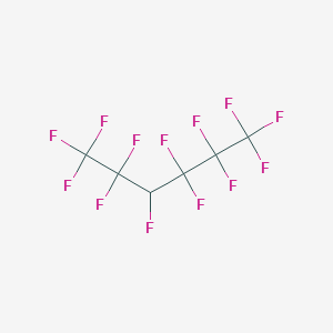molecular formula C6HF13 B157906 1,1,1,2,2,3,3,4,5,5,6,6,6-Tridecafluorohexane CAS No. 1998-67-0