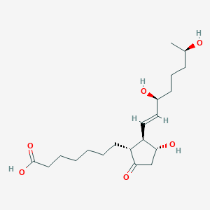 molecular formula C20H34O6 B157922 19(R)-羟基前列腺素E1 CAS No. 64625-55-4