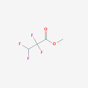 molecular formula C4H4F4O2 B157923 Methyl 2,2,3,3-tetrafluoropropionate CAS No. 1893-38-5