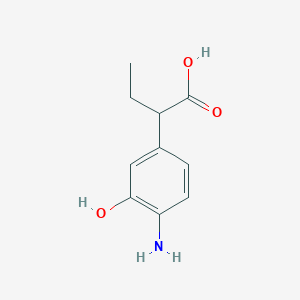  B1579298 3-Hydroxy-4-aminophenylbutyric acid 
