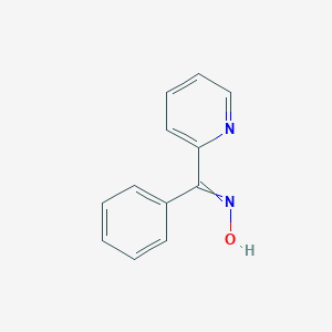 molecular formula C12H10N2O B157930 苯基-2-吡啶基酮肟 CAS No. 1826-28-4