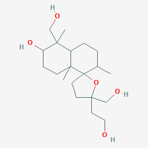 molecular formula C20H36O5 B157932 拉戈奇林 CAS No. 23554-81-6