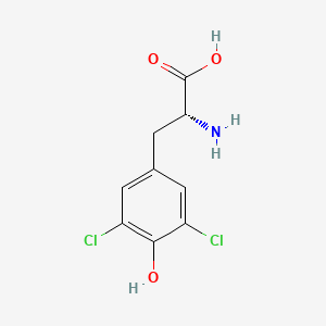  B1579332 3,5-Dichloro-D-tyrosine 