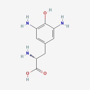  B1579338 3,5-Diamino-D-tyrosine 
