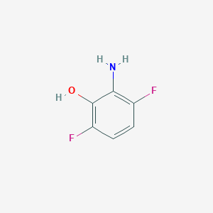 B157937 2-Amino-3,6-difluorophenol CAS No. 139548-98-4