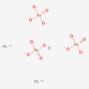 molecular formula As3HO12Pb2-8 B157956 Lead(IV) arsenate (2:3) CAS No. 10102-48-4