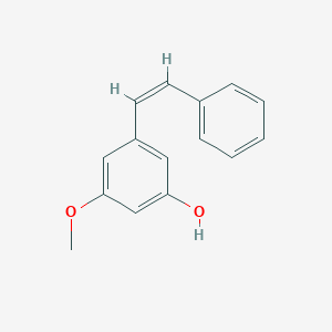 molecular formula C15H14O2 B157976 (Z)-3-Hydroxy-5-methoxystilbene CAS No. 143207-76-5
