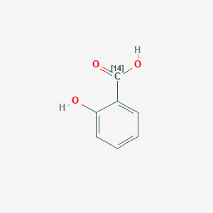 molecular formula C7H6O3 B158028 Salicylic acid-carboxy-14C CAS No. 1882-49-1