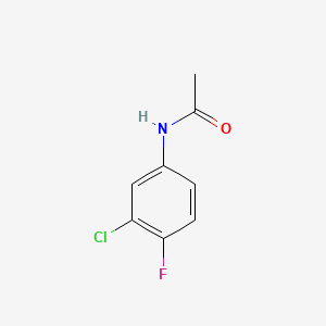 B1580425 N-(3-Chloro-4-fluorophenyl)acetamide CAS No. 877-90-7