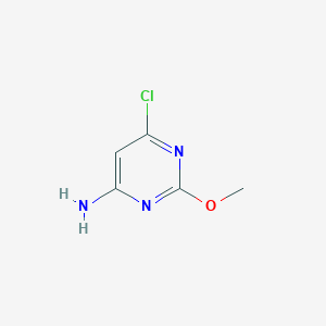 molecular formula C5H6ClN3O B1580428 4-Amino-6-chloro-2-methoxypyrimidine CAS No. 3286-55-3