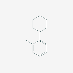 B1580433 1-Cyclohexyl-2-methylbenzene CAS No. 4501-35-3