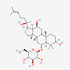 molecular formula C36H62O9 B1580437 (20R)-人参皂苷Rh1 CAS No. 80952-71-2