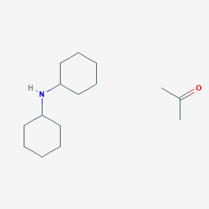 molecular formula C15H29NO B1580444 2-丙酮，与二苯胺的反应产物 CAS No. 68412-48-6