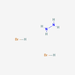 molecular formula Br2H6N2 B1580486 二氢溴化肼 CAS No. 23268-00-0