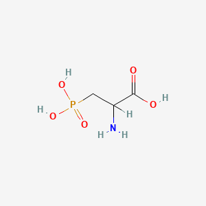 molecular formula C3H8NO5P B1580508 2-氨基-3-膦丙酸 CAS No. 20263-06-3