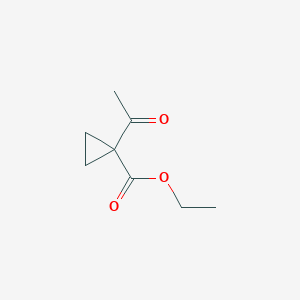 molecular formula C8H12O3 B1580542 Ethyl 1-acetylcyclopropanecarboxylate CAS No. 32933-03-2